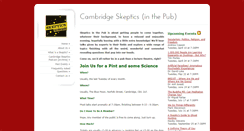Desktop Screenshot of cambridge.skepticsinthepub.org