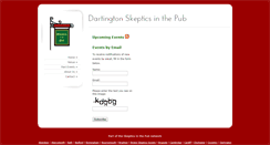 Desktop Screenshot of dartington.skepticsinthepub.org