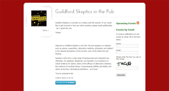 Desktop Screenshot of guildford.skepticsinthepub.org