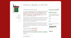 Desktop Screenshot of hackney.skepticsinthepub.org