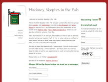 Tablet Screenshot of hackney.skepticsinthepub.org