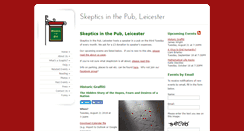 Desktop Screenshot of leicester.skepticsinthepub.org
